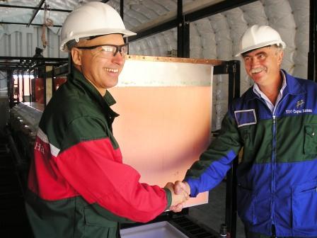 First copper produced in Kazakhstan by Copper Solvent Extraction and Electrowinning